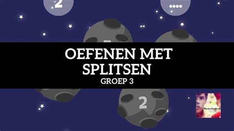 Splitsen App Meester Dennis Rekenen In Groep 3 Apps Youtube Splits