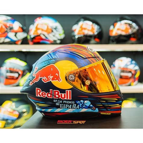 Jual Helm Hjc Rpha N Red Bull Jerez Gp Mc Sf Full Face Helmet Original