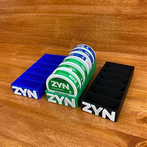 Drawer Zyn Holder Zyn Caddy Holds 6 Cans Etsy