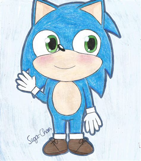 Baby Sonic (Sonic Movie) by Sega-Chan on DeviantArt