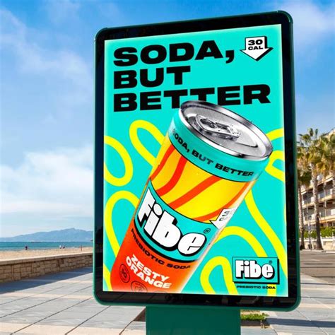 Fibe Zesty Orange Ocado
