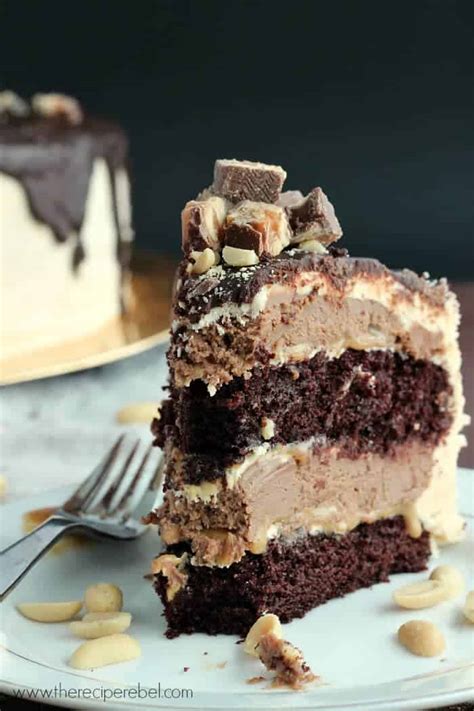 Ultimate Snickers Cheesecake Cake The Recipe Rebel