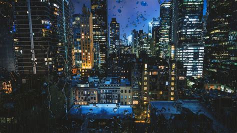 4K New York City Rain Wallpapers - Top Free 4K New York City Rain Backgrounds - WallpaperAccess