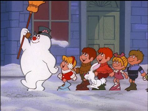 Frosty the snowman was a jolly happy soul With a corncob pipe and a ...