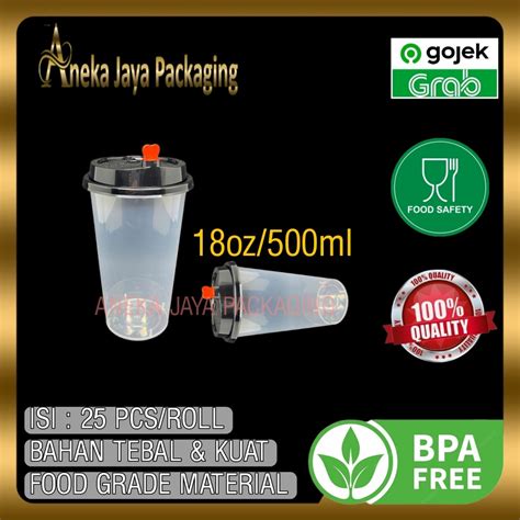 Jual Gelas Plastik Cup Pp Injection Ml Boba Cheese Medan