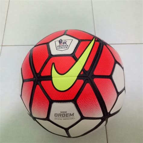 Soccer Ball Nike Ordem Premier League Logo Brand New Sports