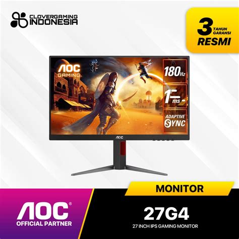 Jual Aoc G Gaming Monitor Hz Ms Fast Ips Adaptive Sync Fhd