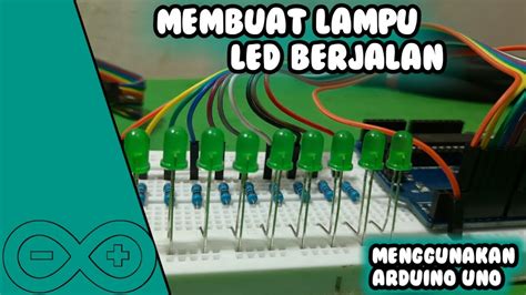 Cara Membuat Lampu Berjalan Running Led YouTube