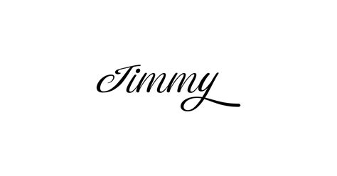 Name Jimmy Jimmy T Shirt Teepublic