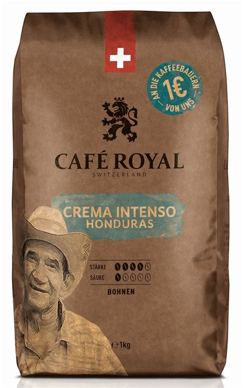 Caf Royal Honduras Crema Intenso Bohne Kg Kaufland De