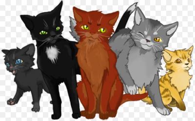 Наклейка Коты-воители PNG - AVATAN PLUS