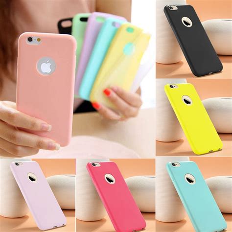 Funda Silicona Gel Suave Slim Carcasa Mate Para Iphone 8 Plus 55 Antihuella