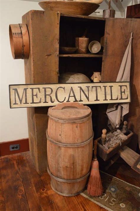 Handmade Mercantile Sign Made Buy Us To Look Old Measures Approx 42