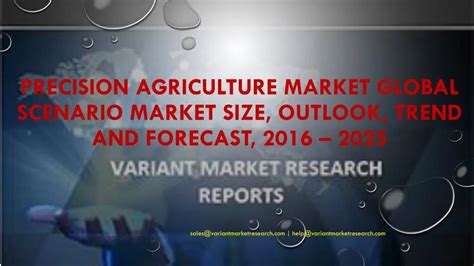 Ppt Precision Agriculture Market Global Scenario Market Size Outlook