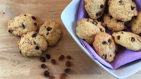 Recette De Biscuits Aux Raisins Fra Youtube