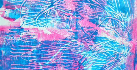 monotype prints   drop  setting carle museum