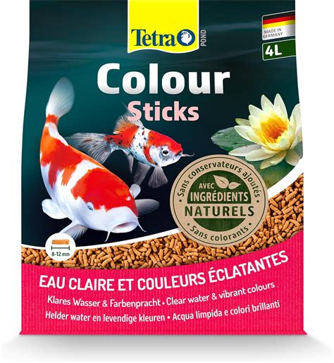 Pond Colour Sticks U Alimentation Equilibr E Pour Les Poissons De