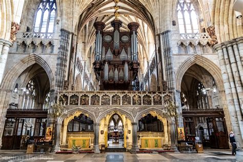 Exeter Cathedral Acknowledged As The Most Complete Example Of