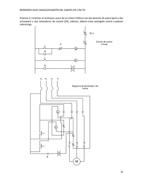 Circuitos Eléctricos De Control Y Diagramas Fuerza