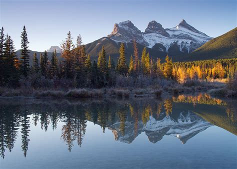 The Three Sisters at Sunrise Photograph by Dan Fehr - Pixels