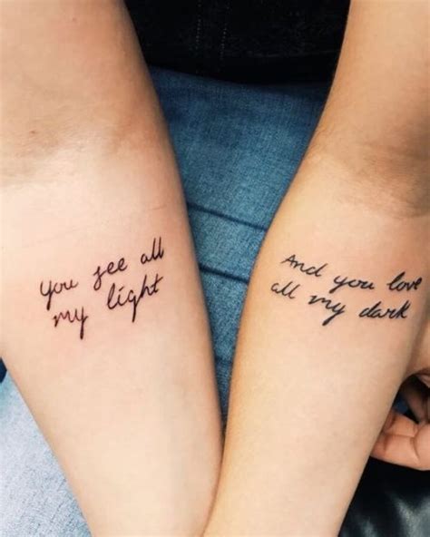 15 Couples Tattoos To Consider That Aren T Each Other S Names