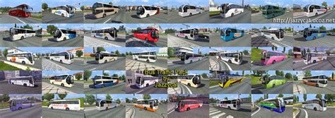 ETS2 Bus traffic pack v 1 1 1 AI Mod für Eurotruck Simulator 2