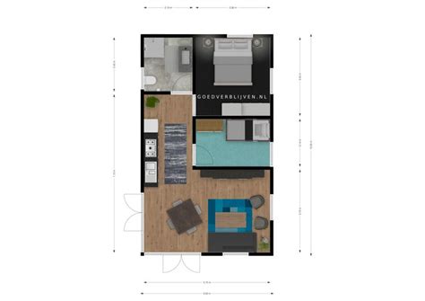 Plattegrond Recreatiewoning Ter Aar Floor Plans Visualizations Diagram