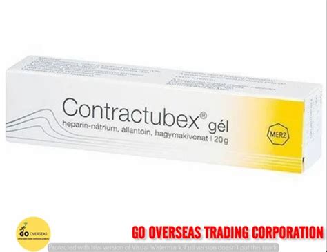 Night Contractubex Scar Removal Gel For Personal Packaging Size 20