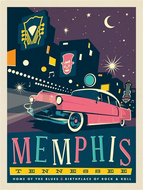 Memphis Tn Vintage Beale Street Anderson Design Group In 2020