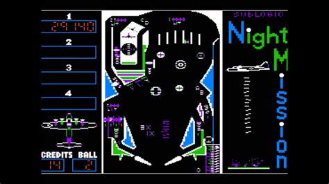 Night Mission Pinball For The Apple Ii Youtube