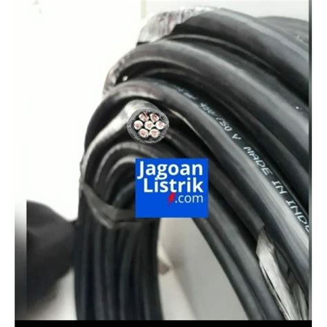 Jual Kabel Listrik Serabut NYYHY 7x0 75 Mm2 SUPREME Hitam NYYHY 7 X 0