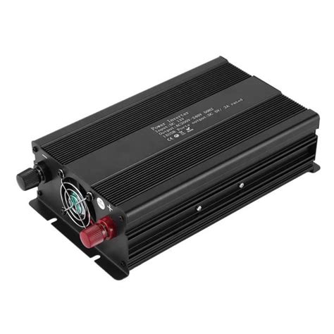 Sonew Inverseur de voiture 12V à 220V onduleur 2000W onde sinusoïdale