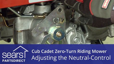 Cub Cadet Steering Adjustment