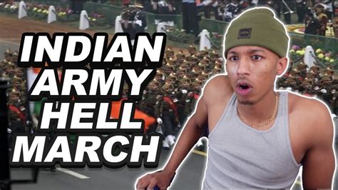 American Reacts To Indian Army Hell March India S Republic