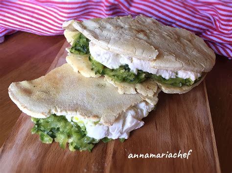 Piadine Senza Glutine Ricotta E Zucchine Allegria E Allergia In