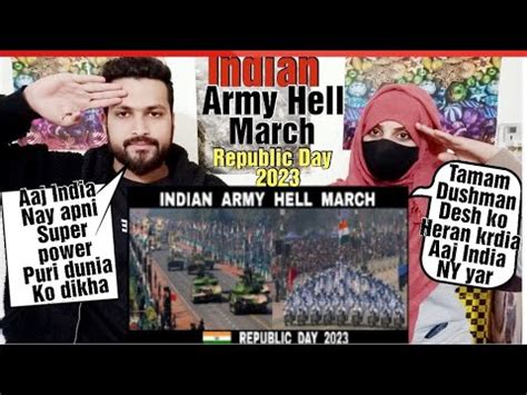 Pakistani Reacts Indian Army Hell March India S Republic Day