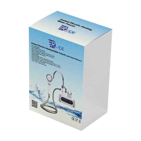 Hand Shower With Electric Digital Display Instant Hot Water Tap Tankless Electric Call Digital