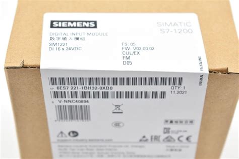 Siemens SIMATIC S7 1200 Digital Input 6ES7221 1BH32 0XB0 6ES7 221 1BH32