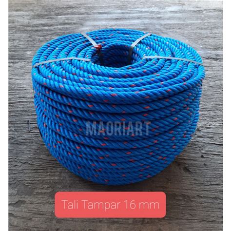 Jual Tali Tampar Tali Tambang Plastik 16 Mm Shopee Indonesia