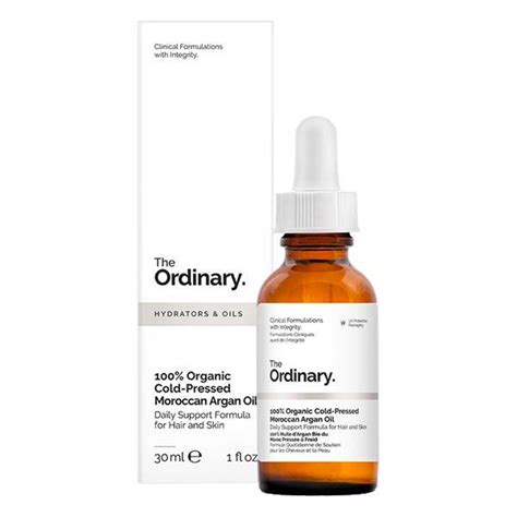 The Ordinary Organic Cold Pressed Moroccan Argan Oil Ml