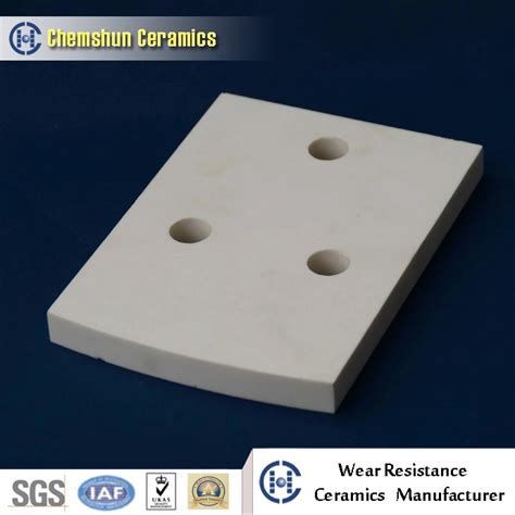 High Alumina Ceramic Weldable Tile Liner Applied To Coal Handling