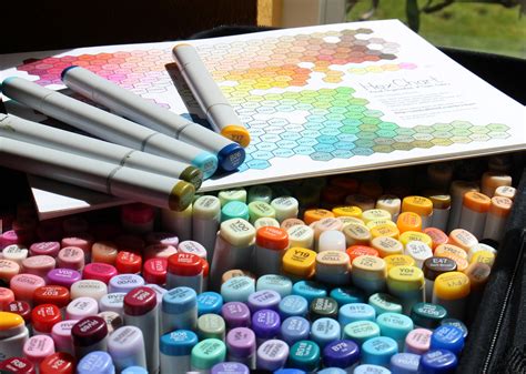 Printable Copic Color Chart