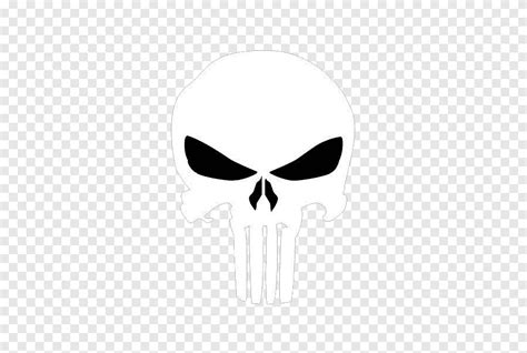 Punisher Nose Human Skull Symbolism Character Nose White People Png