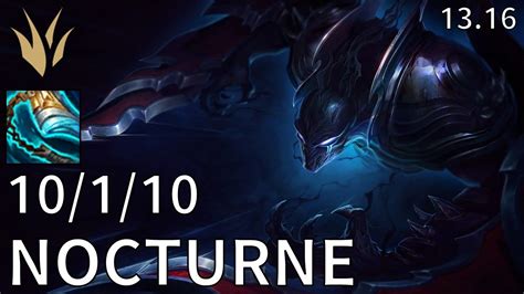 Nocturne Jungle Vs Fiddlesticks EUW Diamond Patch 13 16 YouTube