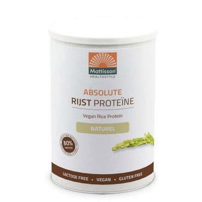 Mattisson Absolute Rijst Proteine Poeder Vegan 80 400 Gram Aanbieding