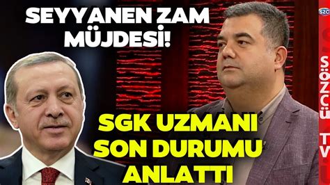 SSK ve Bağ Kur Emeklisine Seyyanen Zam Müjdesi Var mı SGK Uzmanı