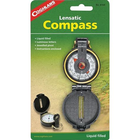 Coghlan S 8164 Lensatic Compass Plastic