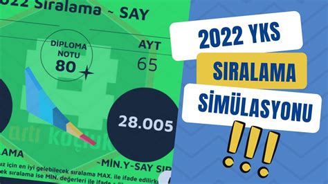 2022 YKS Sıralama Yığılma Tercih Soruları YouTube