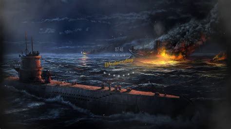 Wallpaper Engine Hearts Of Iron Iv Submarine By Night Steam Profile