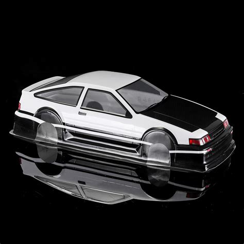 110 Pvc Rc Car Shell Painted Body For Toyota Ae86 Model Rc Car